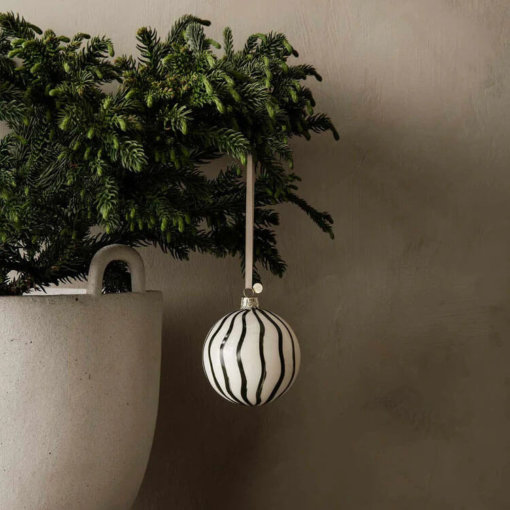 ferm Glasornament 4er-Set Grün