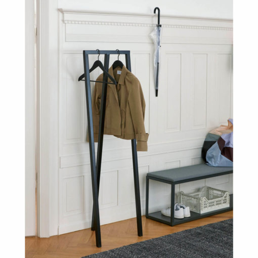 HAY Loop Stand Hall Garderobe Schwarz Detail