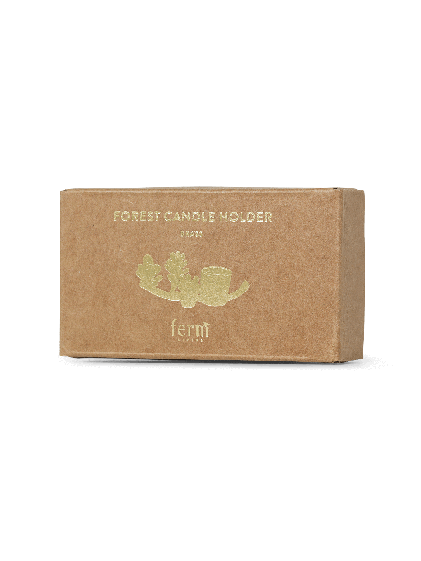 ferm LIVING Forest Kerzenhalter Messing