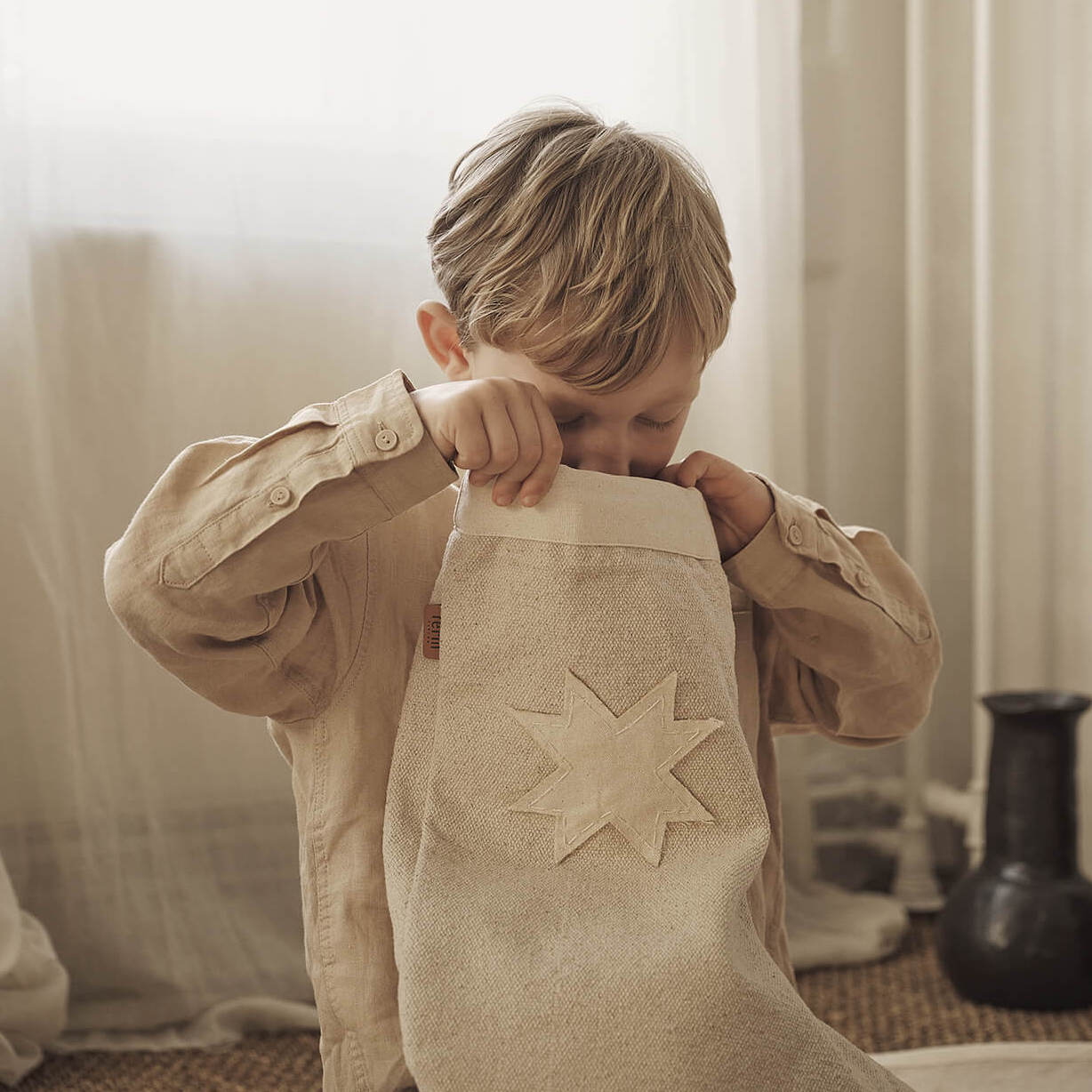 ferm LIVING Weihnachtsstrumpf Vela