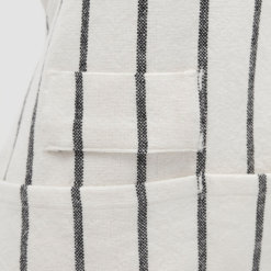 House Doctor Schürze Weiß mit schwarzen Streifen