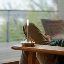 Graypants LED-Lampe Messing S