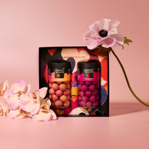 Lakrids LOVE Strawberry & Cream Regular und Peaches