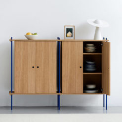 Moebe Shelving System 115.2.E ca. H 115 x B 163 x T 35 cm