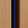 Moebe Shelving System 115.2.E ca. H 115 x B 163 x T 35 cm Detail Holz Stange