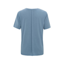 YAYA T-Shirt mit Ausschnitt Blau