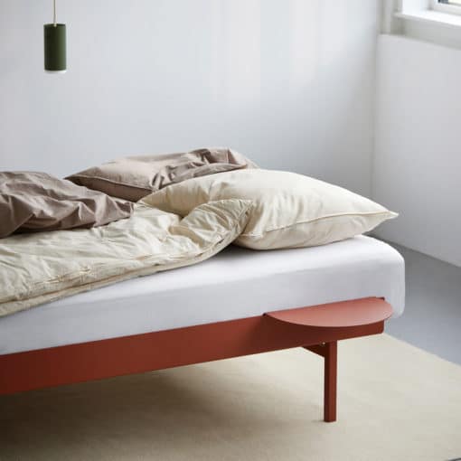 Moebe Bett Metall Terracotta - Image 2