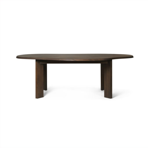 ferm LIVING Tarn Table Dunkle Buche 220 seitlich