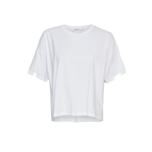 Moss Copenhagen Baumwoll-Shirt Weiß