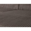 Cord-Sofa Chaiselongue L Nahansicht