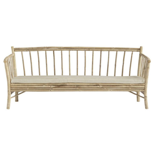 TineK Home Bambus Lounge-Sofa Sand