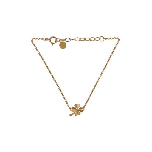 Pernille Corydon Armband Kleeblatt Golden