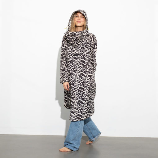 VIVI MARI Raincoat Leo Splashes Black/Sand