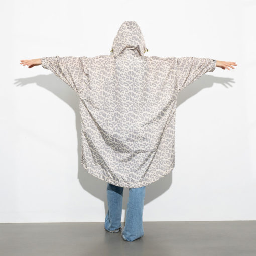 VIVI MARI Raincoat Leo Splashes Grey/Sand - Image 2