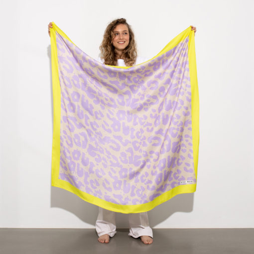 VIVI MARI Schal Leo Lavender/Grey