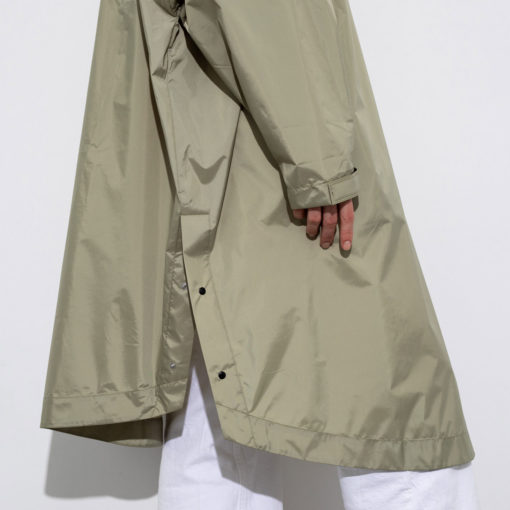 VIVI MARI Raincoat Solid Pale Olive - Image 4