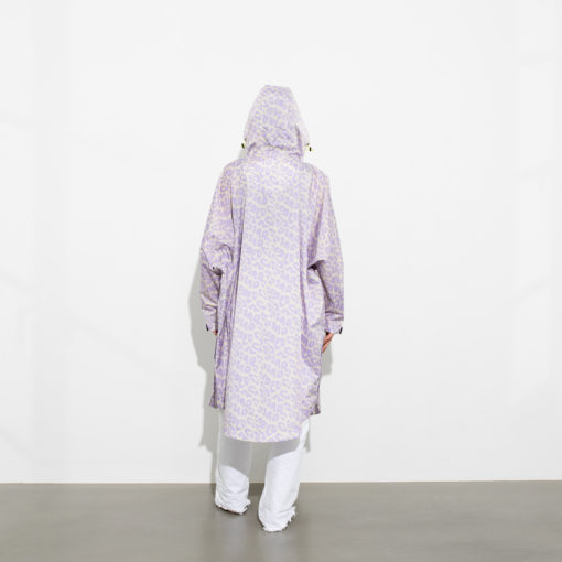 VIVI MARI Raincoat Leo Splashes Lavender/Grey