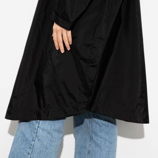 VIVI MARI Raincoat Solid Black