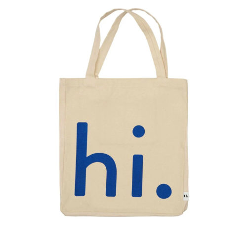 Design Letters Beutel hi. Blau
