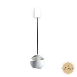 DCW HCS Mini Pendelleuchte Weiß-Weiß Ø 10 cm