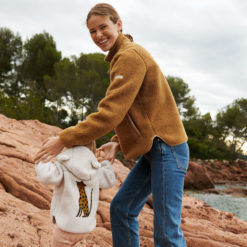 LIEWOOD Fleecejacke Nelson Golden Caramel Oat Mix Outdoor