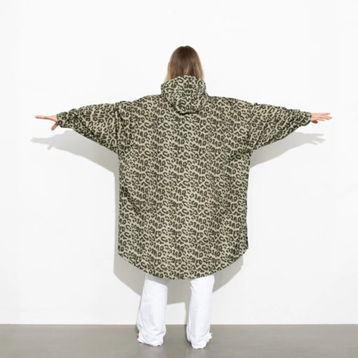 VIVI MARI Raincoat Leo Splashes Olive/Pale - Image 2