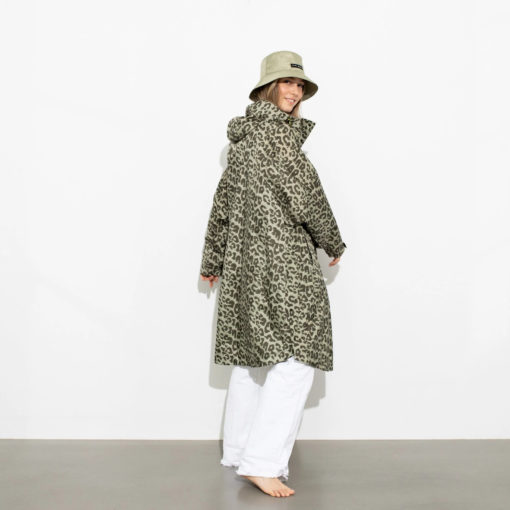 VIVI MARI Raincoat Leo Splashes Olive/Pale