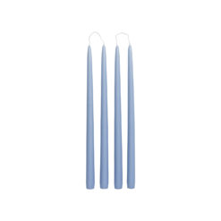 Broste Kerzen-Set Getaucht Smooth Air Blue