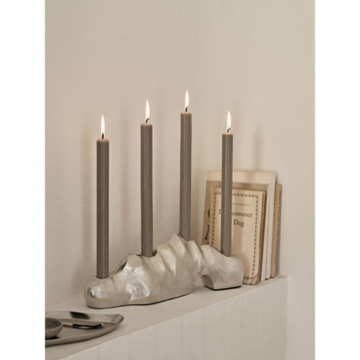 Broste 4tlg Eco Kronenkerzen-Set Linen Mood