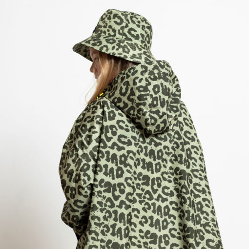VIVI MARI Kids Raincoat Leo Splashes Olive/Pale