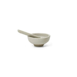 ferm Living Dip-Schale mit Löffel Sand