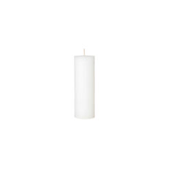 Broste Stumpenkerze Rustic Weiß Ø 5 cm