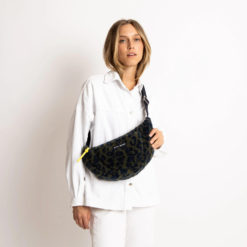 VIVI MARI Teddy Hip Bag Leo Splashes Navy/Olive Medium