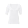 YAYA Rundhalsausschnitt T-Shirt Pure White