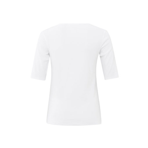 YAYA Rundhalsausschnitt T-Shirt Pure White