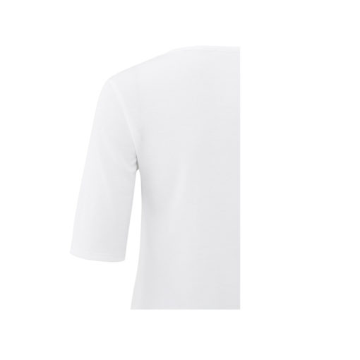 YAYA Rundhalsausschnitt T-Shirt Pure White