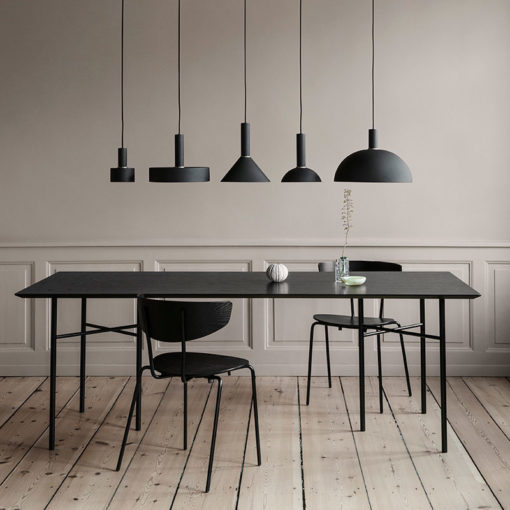 ferm Living Collect Dome-Schirm Schwarz - Image 3