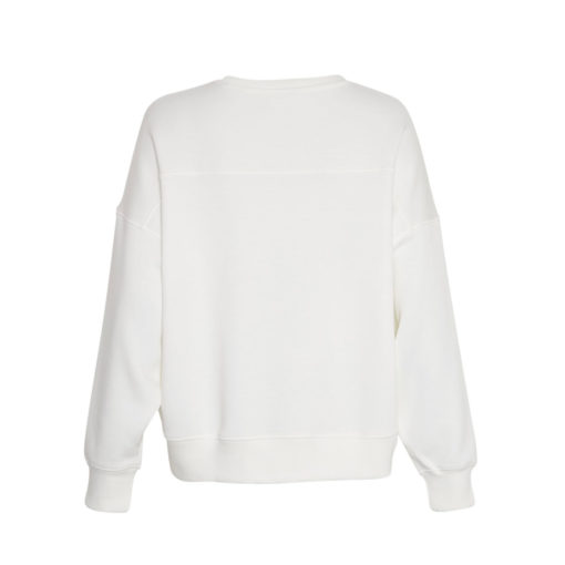 Moss Copenhagen Q Sweater Egret (Ima) Rückansicht
