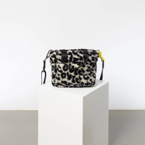 VIVI MARI Tote Bag MINI Leo Splashes Black/Sand