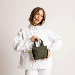 VIVI MARI Padded Tote Bag MINI Olive Mood