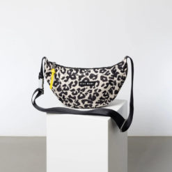 VIVI MARI Padded Hip Bag Leo Splashes Black/Sand