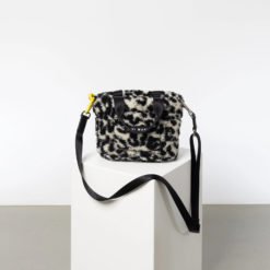 VIVI MARI Teddy Tote Bag MINI Leo Splashes Black/Sand