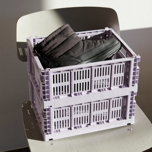 HAY Colour Crate Klappbox Lavender