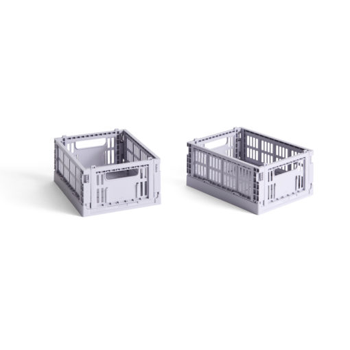 HAY Colour Crate Klappbox Lavender Mini