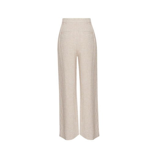 Moss Copenhagen Leinen-Hose Sand