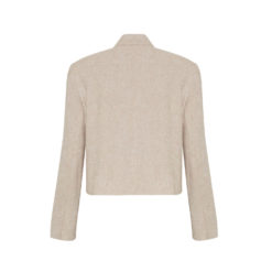 Moss Copenhagen Leinen-Blazer Sand