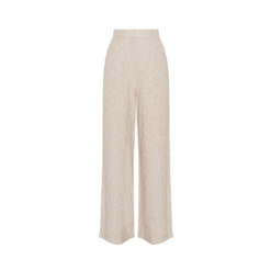Moss Copenhagen Leinen-Hose Sand