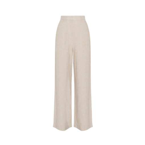 Moss Copenhagen Leinen-Hose Sand