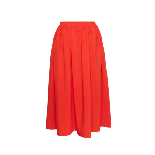 Moss Copenhagen Maxi-Rock Flame Scarlet Rückansicht