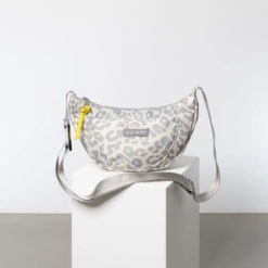 VIVI MARI Padded Hip Bag Leo Splashes Grey/Sand
